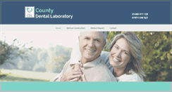 Desktop Screenshot of county-dental-laboratory.co.uk